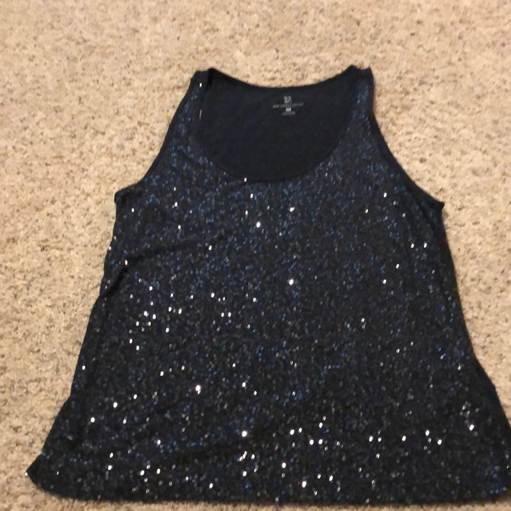 New York & Company Sequin Tank Top